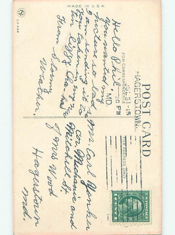 Divided-Back CHILDREN SCENE Great Postcard AA5435