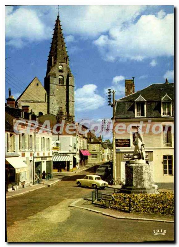 Modern Postcard Chateaudun La Rue Gambetta