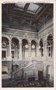 Entrance Hall Library Of Congress Washington D C