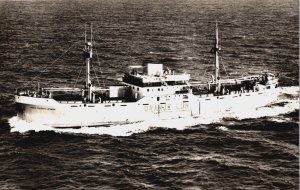 M.S. Prins Frederik Hendrik Cargo Ship Oranje Lijn N.V. Vintage RPPC C237