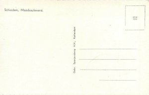 Schiedam Maasboulevard postcard