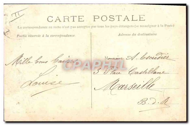 Old Postcard Vichy Le Pavillon Du Golf