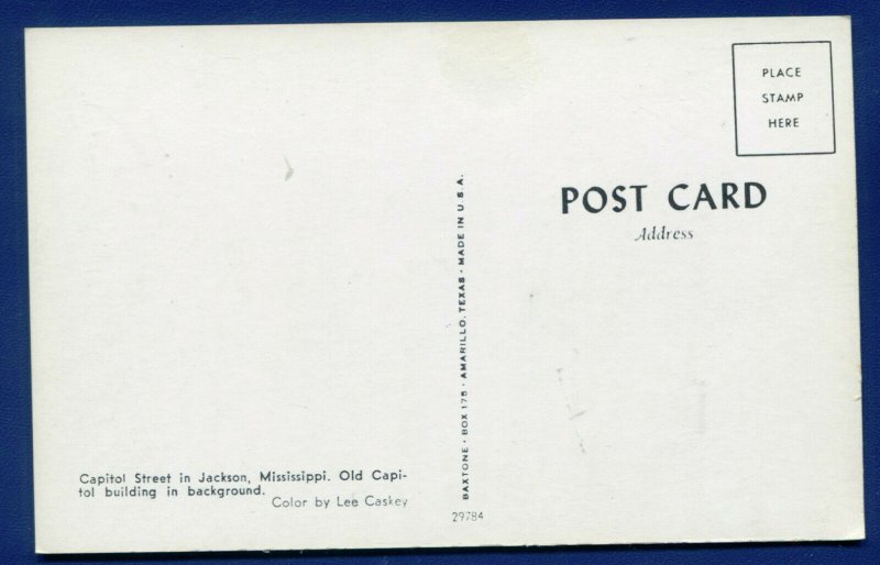 Jackson MS Capitol Street view Woolworths Wards Kress department stores