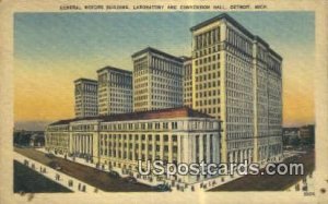 General Motors Building - Detroit, Michigan MI Postcard