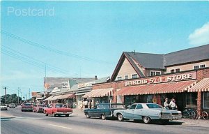 MA, Cape Cod, Buzzards bay, Massachusetts, Main Street, Bromley and Co. MA1910