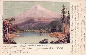 MOUNT HOOD OREGON~1906 FRANK THAYER POSTCARD 