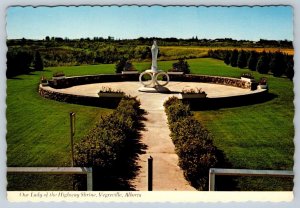 Our Lady Of The Highway Shrine, Vegreville, Alberta, Postcard, Local Publisher