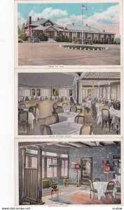 MILFORD , Connecticut, 1900-1910's; Seven Gables Inn , Tr-Fold Postcard