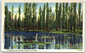 Postcard - Xochimilco, the Floating Gardens of Mexico - Xochimilco, Mexico