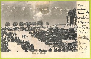 ad5261 - SWITZERLAND Schweitz - Postcards VINTAGE POSTCARD - Vevey - 1910-