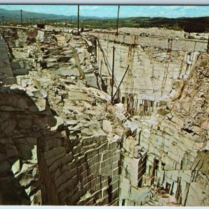 c1950s Barre, VT Wells-Lamson Granite Quarry - Industrial Occupational Mine A219