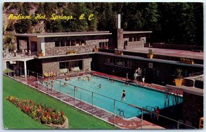 Postcard - Aquacourt of Radium Hot Springs, Canada