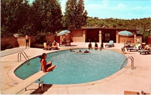 Tucson, AZ Arizona  TUCSON NATIONAL GOLF CLUB SWIMMING POOL  ca1960's Postcard