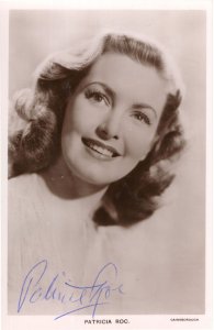 Patricia Roc Beautiful Gainsborough Films Antique Hand Signed Photo