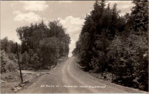 Wisconsin On Route 47 Menominee Indian Reservation Wessa Photo Postcard W16