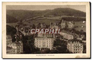 Old Postcard Karlsbad Westend