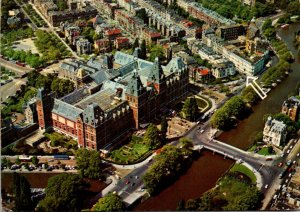 Netherlands Amsterdam Aerial View Museum Hotel & Hotel Restaurant Trianon 1972