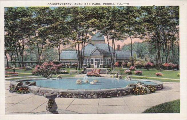 Illinois Peoria Conservatory In Glen Oak Park