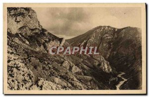 Old Postcard Le Verdon In the vicinity of & # 39Aiguines