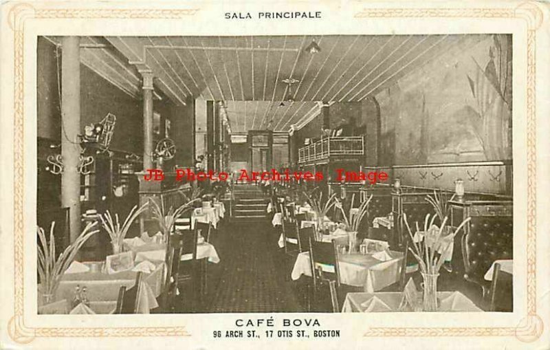 MA, Boston, Massachusetts, Bova Cafe Restaurant, Sala Principale