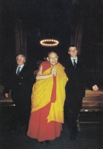 Mad Buddhist Buddha in Geneva Cathedral Halo Photo Of The Year Postcard