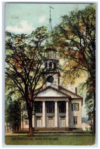 c1910 First Congregational Church Guilford Connecticut CT Posted Postcard