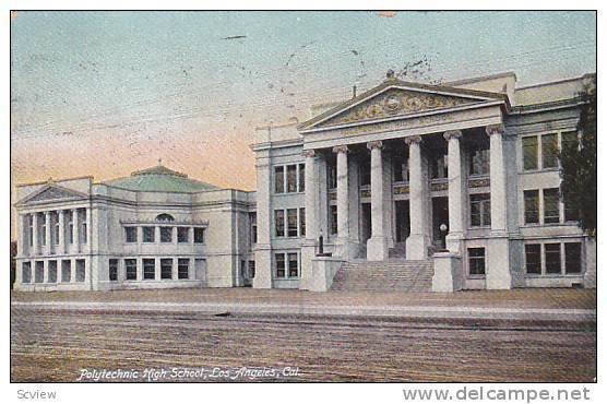 Polytechinic High School, Los Angeles, California, PU-1911