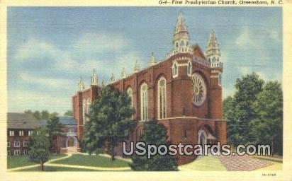 First Presbyterian Church in Greensboro, North Carolina