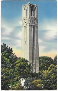 US North Carolina, used. Memorial Tower.  North Carolina State College.  Nice