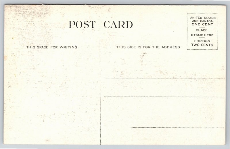 Columbus Ohio~Victoria Boat Ride On Olentangy River @ Park~Vintage Postcard