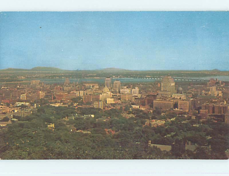 Unused Pre-1980 TOWN VIEW SCENE Montreal Quebec QC p8703