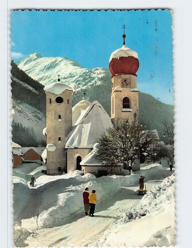 Postcard Saint Anton am Arlberg, Austria