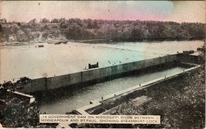 Government Dam,Between Minneapolis and St Paul,MN BIN