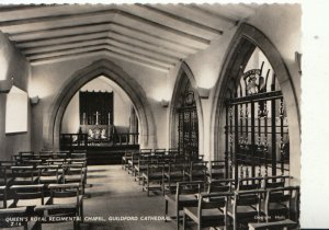 Surrey Postcard - Queen's Royal Regimental Chapel - Guildford Cathedral - TZ5013