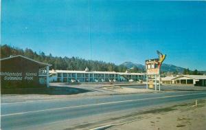 Autos 1950s Route 66 Thunderbird Inn roadside Williams Arizona Petley 6427