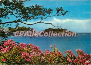 Modern Postcard Emerald Coast Dinard View the tip of Reel