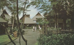 Hawaii Waiakea Resort Village in Hilo USA Postcard