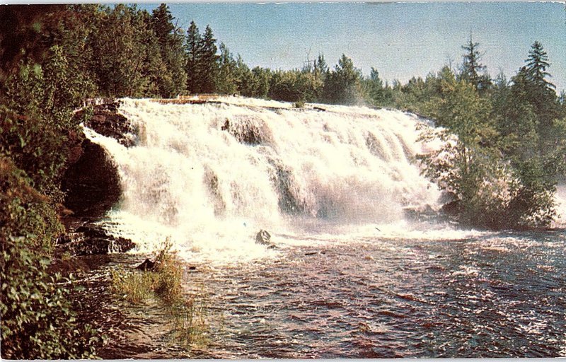 Chrome WATER SCENE Paulding In Haight - Near Ontonagon & Iron Mountain MI AH7854