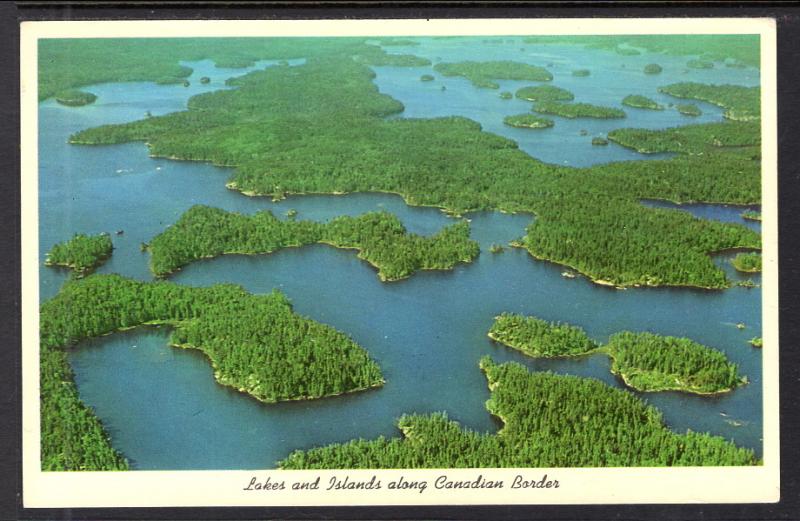 Lakes and Islands Along Canadian Border BIN