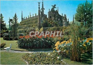 Postcard Modern Lake Maggiore Isola Bella Garden