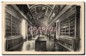 Old Postcard Fontainebleau Palace Library Diane Gallery