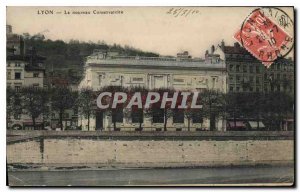 Postcard Old New Conservatory Lyon