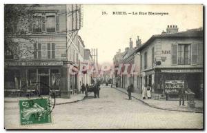 Old Postcard Rueil La Rue Maurepas