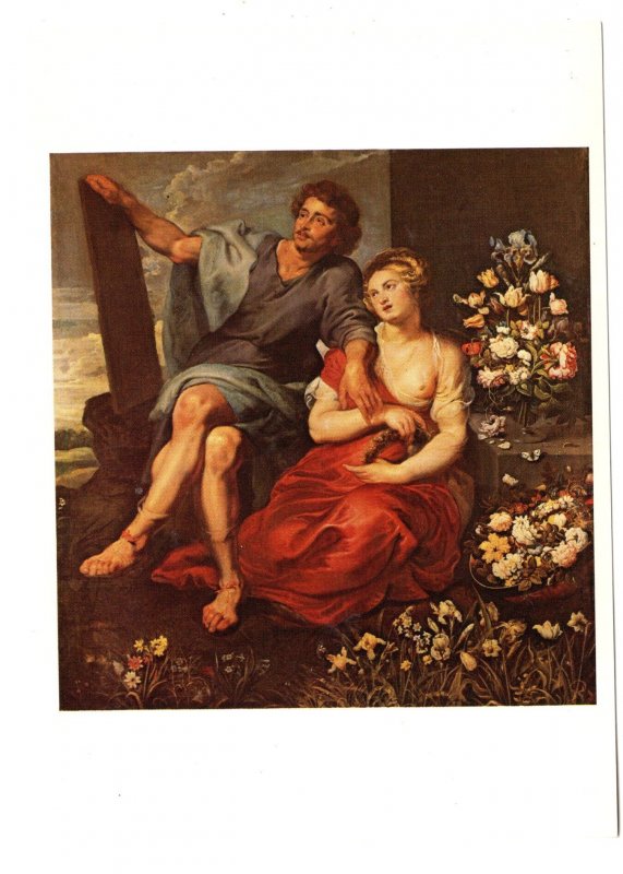 Pausias and Glycera Painting, Ringling Museum of Art Florida, Romantic