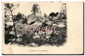 Old Postcard Rochers de Malesherbes