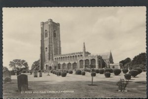 Suffolk Postcard - St Peter and Paul Church, Lavenham    RS6930