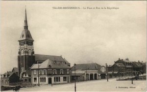 CPA VILLERS-BRETONNEUX Rue de la Prépublique (25218)
