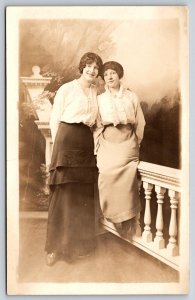 RPPC  1914   Pretty Young Girls   Rensler's  Ohio  Postcard