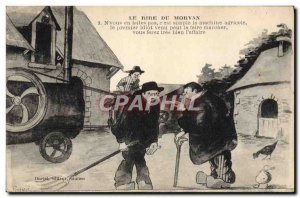 Old Postcard Laughter Morvan Agricultural Machinery