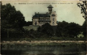 CPA ANDRESY - La SEINE Pitt. - Manoir de Denouval cote.. (246918)